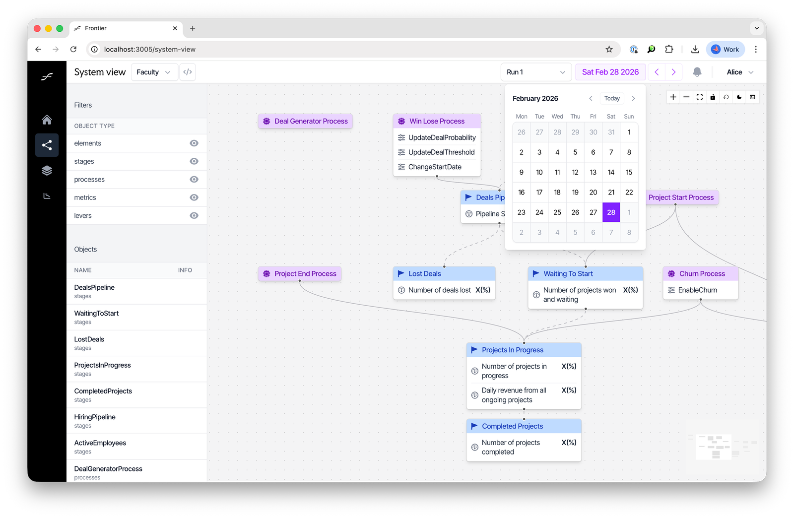 Final Agent Org Designer interface